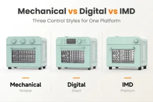 Mechanical vs Digital vs IMD: Air Fryer Control Panel Guide