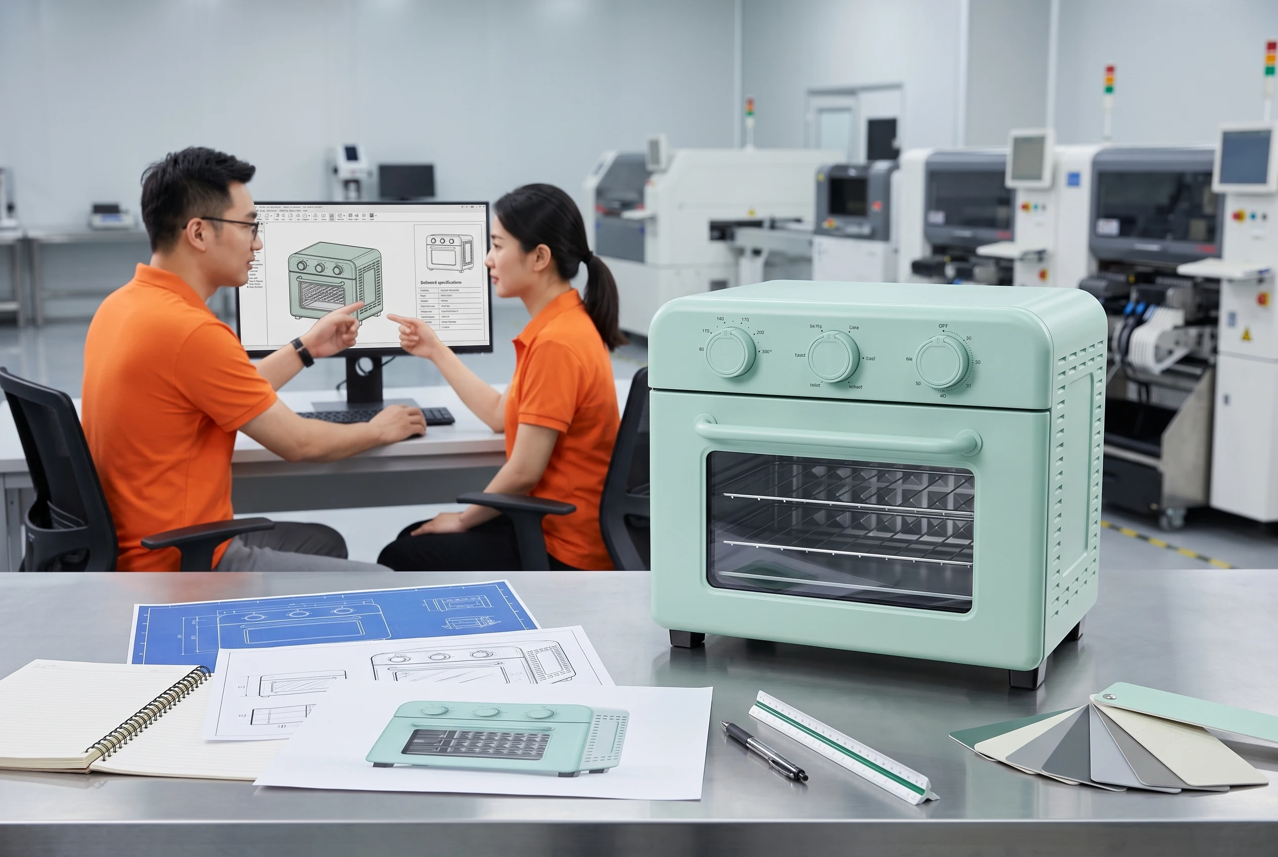 From Idea to Market: OEM vs ODM Air Fryer Oven Manufacturing Explained