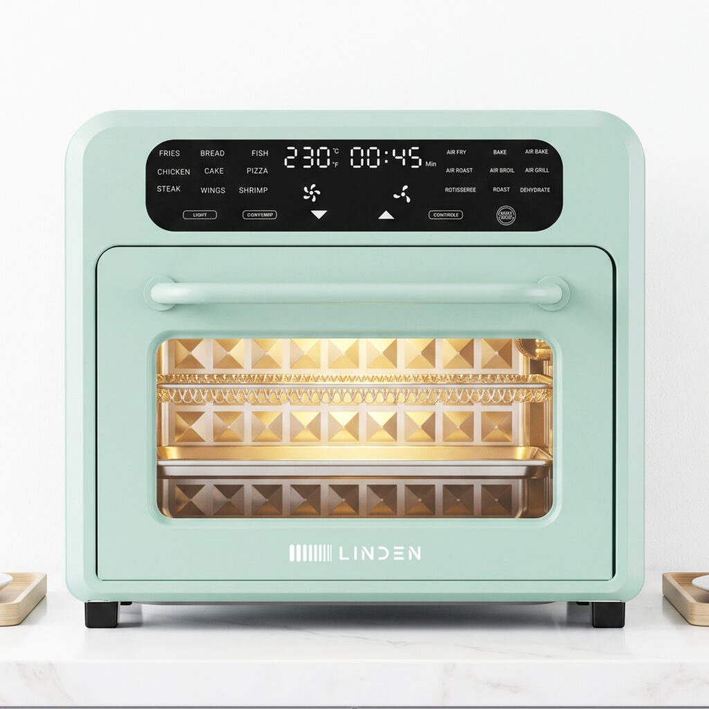 Black Air Fryer Oven AM1601
