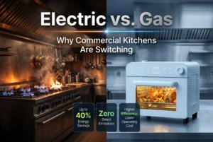 Electric vs. Gas: Why Commercial Kitchens Are Switching (40% Savings)