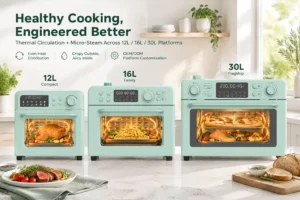 How Linden’s Air Fryer Ovens Redefine Healthy Cooking with Thermal Circulation and Micro-Steam