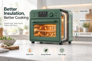 How Insulation Technology Ensures Stable Cooking Temperatures in Air Fryer Ovens