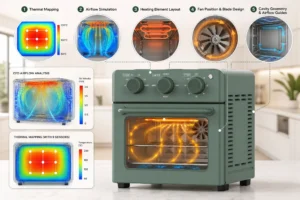 Air Fryer Oven Heat Distribution: 5 Engineering Fixes for Hot Spots & Uneven Cooking